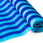 ST Krep leter, blue stripes 135642