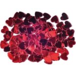 ST Crafty konfeti red, Heart 137012