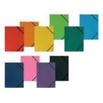 Spree Fasciklla Kartoni A4/PP, Black 75609