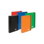 Spree Fasciklla kartoni me llastik, black 75715