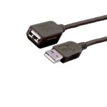 MR USB 2.0 Extension cable 3m, black
