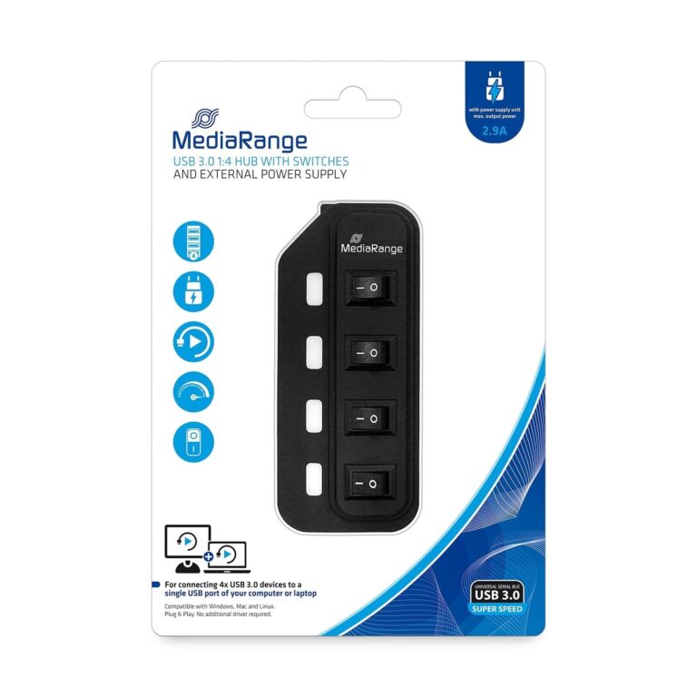 MR USB Port hub 3.0, 1:4
