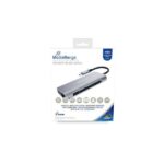MR Multiport adapter USB type C, Silver