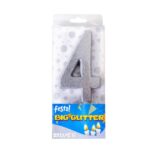 ST Qiri glitter silver nr. 4