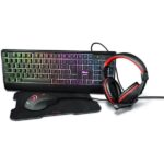 Trust Gaming Bundle Ziva 4in1 Black