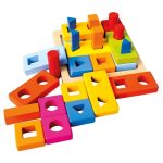 BINO Shape block stacking, 72438