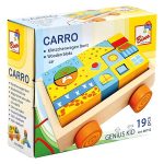 BINO Wooden blocks, Car 80152