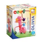 BINO Bead maze, Giraffe 84220