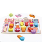 BINO Wood puzzle 3d, Ice cream 88266