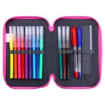 Double decker fancy, full pencil case, 2 zippers, Cupcake - Figura 4