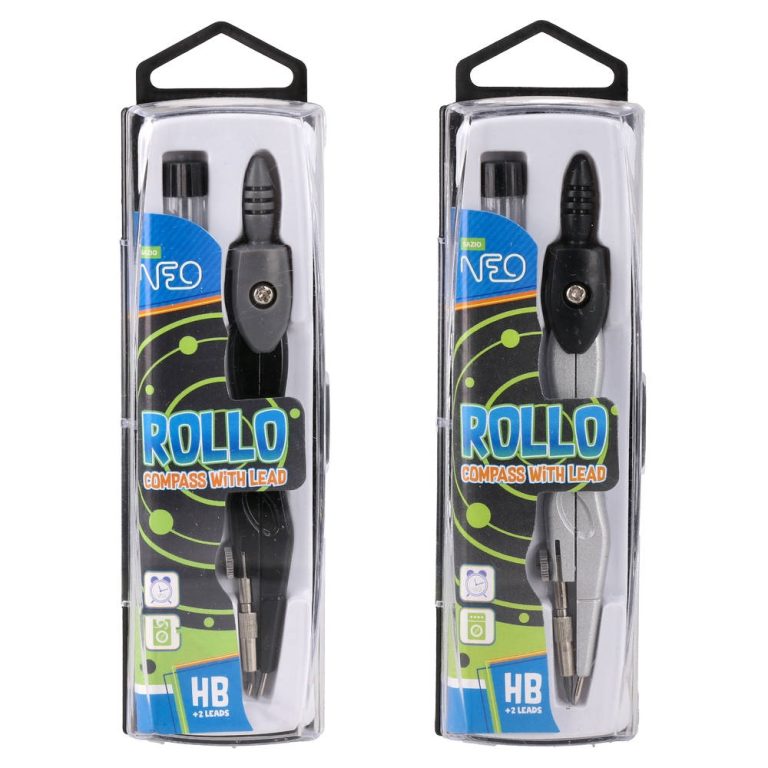 Rollo, compass with lead, pvc box, mix