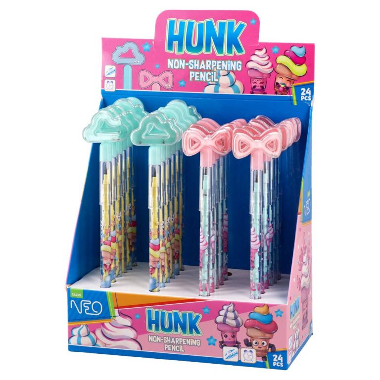 Hunk, non-sharpening pencil, mix, Sweet
