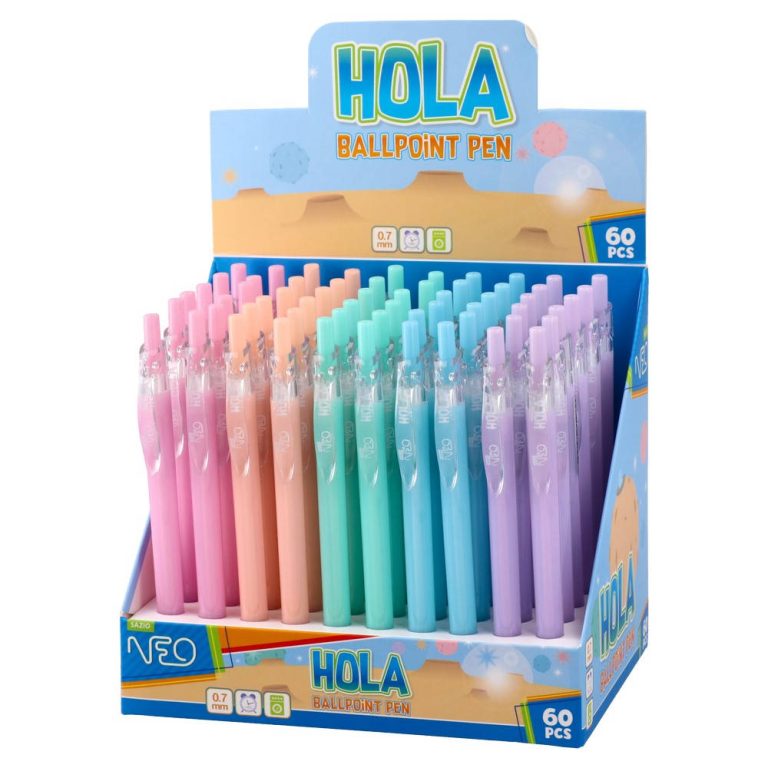 Hola, ball point pen, blue, 0.7mm