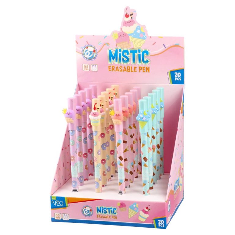Mistic, erasable pen, blue, 0.5mm, Ice cream