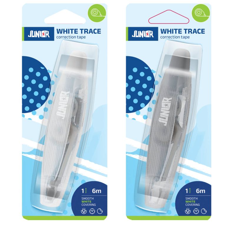 White Trace, correction tape, mix, 6m