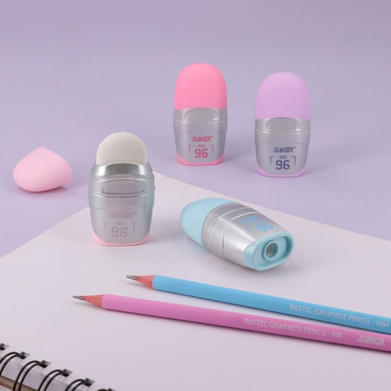 Dos 96, sharpener with eraser, metalic, mix thumbnail 4