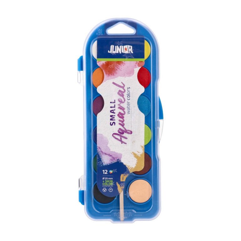 AquaReal, watercolors, small, 12pcs