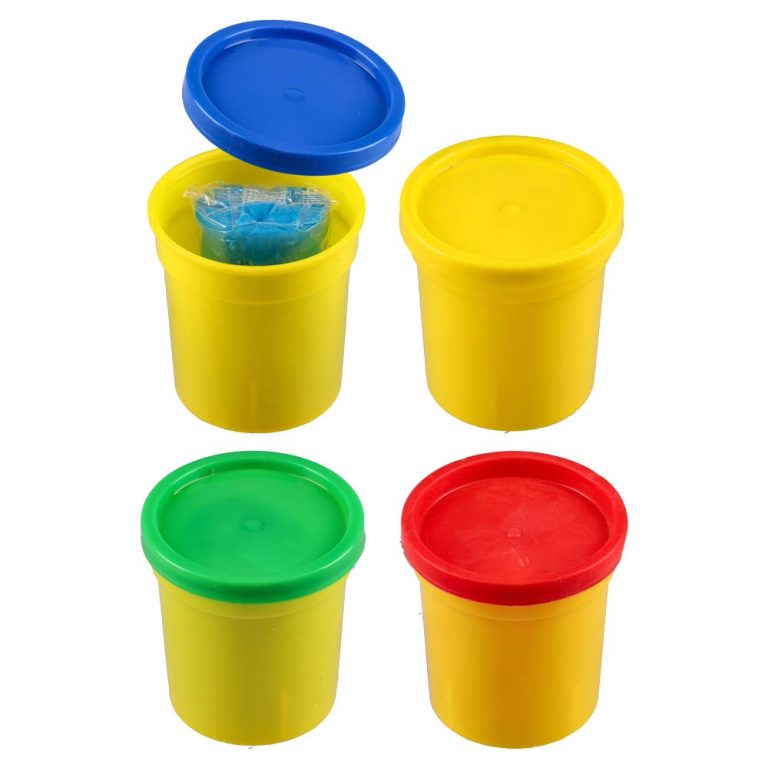 Funny clay, modeling clay, mix, 400g, 4pcs thumbnail 2