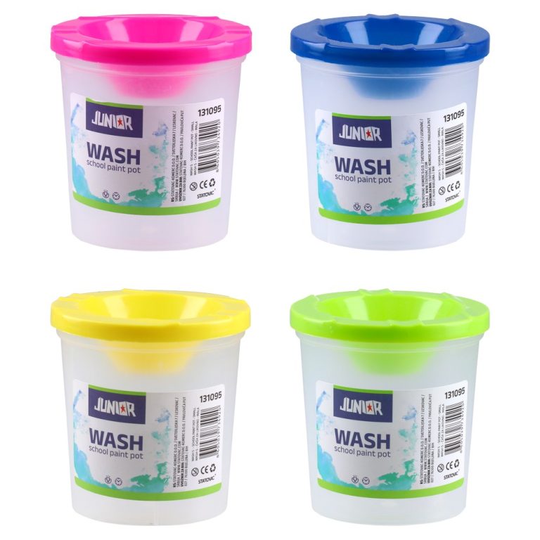 Wash S, school paint pot, small