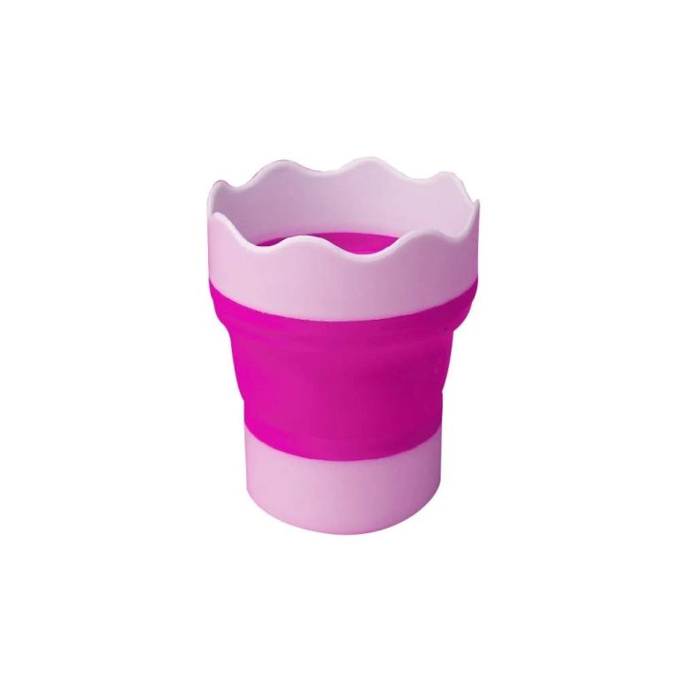 Cupsy, school paint pot, plastic, blue thumbnail 3
