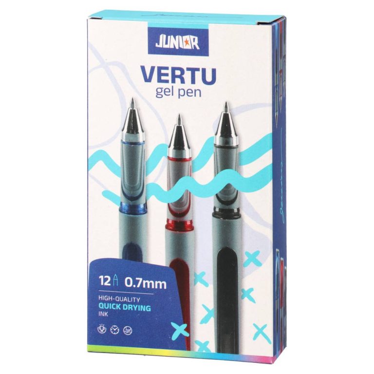 Vertu, gel pen, red, 0.7mm