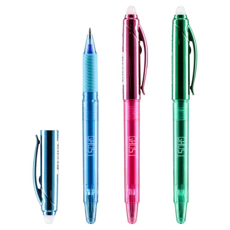 Ghost Y, erasable pen, metallic, blue, 0.7mm thumbnail 2