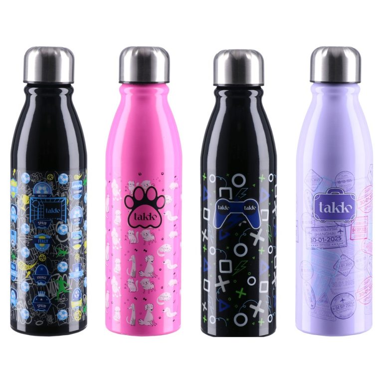 Hydro Class, water bottle, steel, 600ml, mix