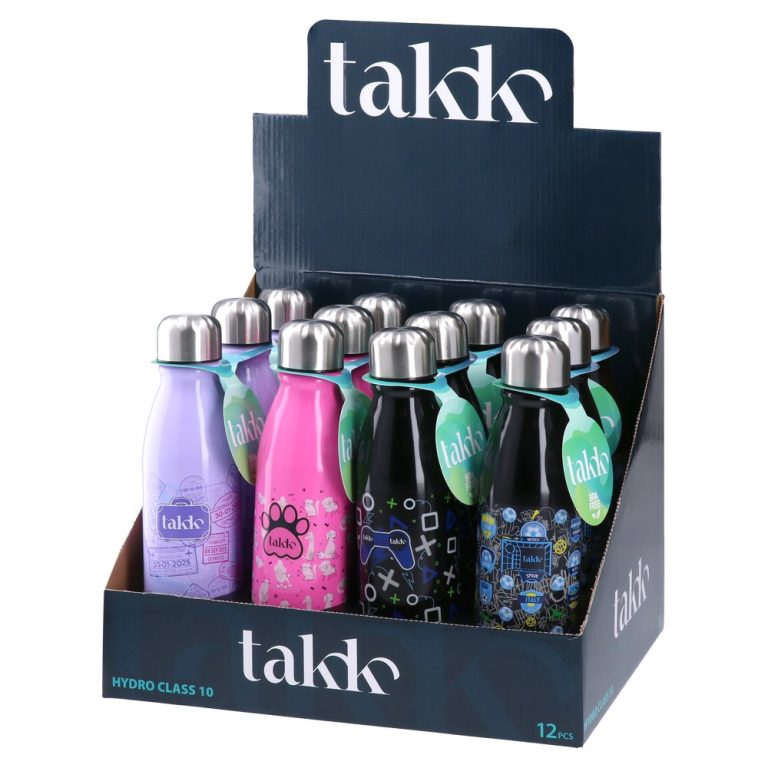 Hydro Class, water bottle, steel, 600ml, mix thumbnail 2