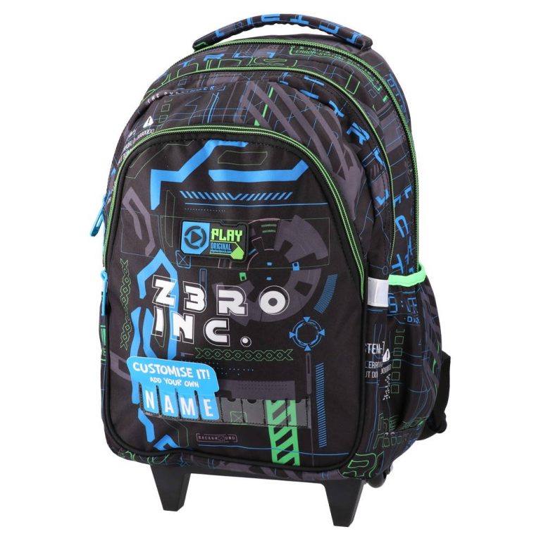 Trolley, backpack with wheels, Zero Inc