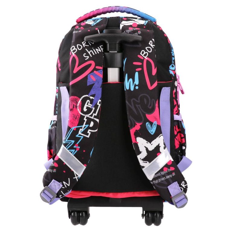 Trolley, backpack with wheels, Besties thumbnail 3