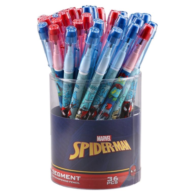 Segment, non-sharpening pencil, Spider-Man